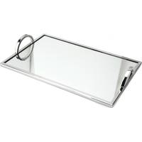 Classic Touch Mirror Decorative Trays