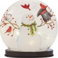 Belk Slickblue Snowman Ornaments