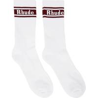 Rhude Men's Striped Socks