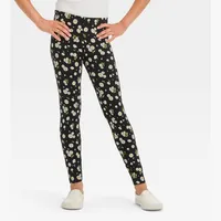 Cat & Jack Girl's Floral Leggings