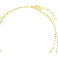 Belk Silverworks Women's Gold Anklets