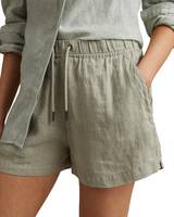 Reiss Women's Linen Shorts
