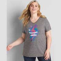 Women's V-Neck T-Shirts from Lane Bryant