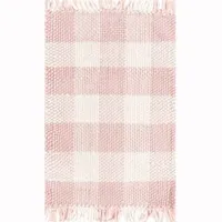 Macy's Leased Plaid Rugs