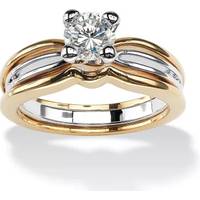 PalmBeach Jewelry Women's Solitaire Rings