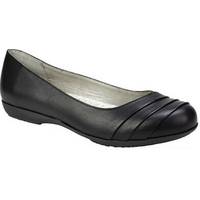 Women's Black Flats from Cliffs by White Mountain