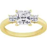 DIAMONBLISS Women's 3-Stone Rings