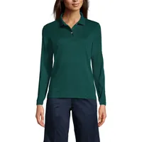 Macy's Lands' End Women's Long Sleeve Polo Shirts