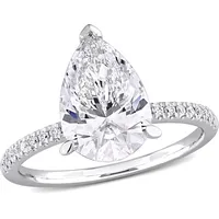 French Connection Women's Pear Engagement Rings