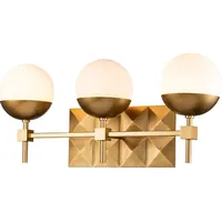 LuxeDecor Gold Bathroom Lighting