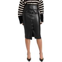 Shopbop Women's Black Leather Skirts