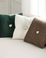 Horchow Velvet Cushions