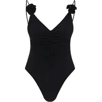 Magda Butrym Women's Black One-Piece Swimsuits