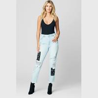 Blank NYC Women's Patched Jeans