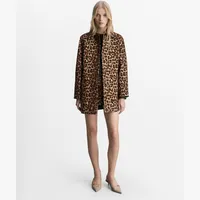 MANGO Women's Leopard Jackets