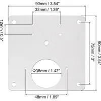 Unique Bargains Cabinet Hinges