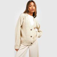boohoo Women's Cable Cardigans