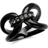 Luxe Jewelry Designs Women's Black Diamond Rings
