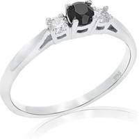 Vir Jewels Women's Black Diamond Rings