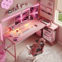 Bestier L-Shaped Desks