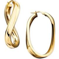 Italian Gold Women's Hoop Earrings