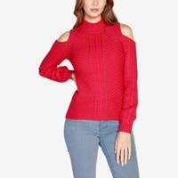 Belldini Women's Cold Shoulder Sweaters