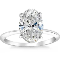 Shop Premium Outlets Pompeii3 Women's Oval Engagement Rings