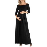 24seven Comfort Apparel Women's Pleated Dresses