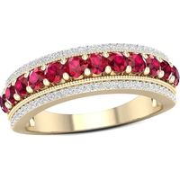 VIVAIA Women's Ruby Rings