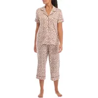 Crown & Ivy Women's Leopard Pajamas