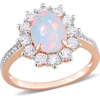 Mimi & Max Women's Opal Rings