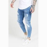 SIKSILK Men's Distressed Jeans