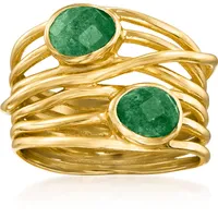 Shop Premium Outlets Ross Simons Women's Emerald Rings