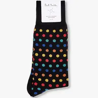 Paul Smith Men's Solid Socks