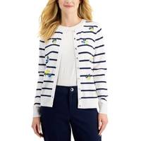Charter Club Women's Embroidered Cardigans
