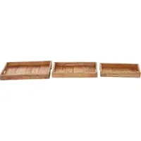 Monroe Lane Wood Decorative Trays