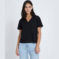 7 For All Mankind Women's V-Neck T-Shirts