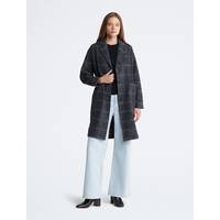 Calvin Klein Women's Check Coats
