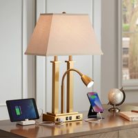 Possini Euro Design Brass Desk Lamps