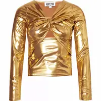 Wolf & Badger Women's Metallic Tops