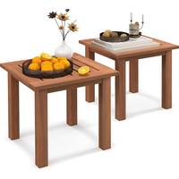 Gymax Outdoor Side Tables