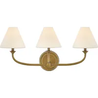 LuxeDecor Hinkley Brass Bathroom Lighting