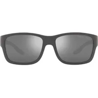 Shop Premium Outlets Prada Men's Wrap Sunglasses