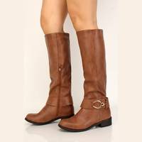 Women's Leather Boots from Amiclubwear