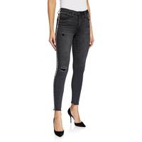 Women's Raw-Hem Jeans from Neiman Marcus