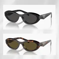 Prada Men's Oval Sunglasses
