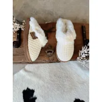 French Connection Women's Fuzzy Slippers