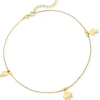 Shop Premium Outlets Ross Simons Women's Gold Anklets