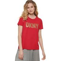 DKNY Women's Crew Neck T-Shirts