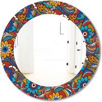 Design Art Round Bathroom Mirrors